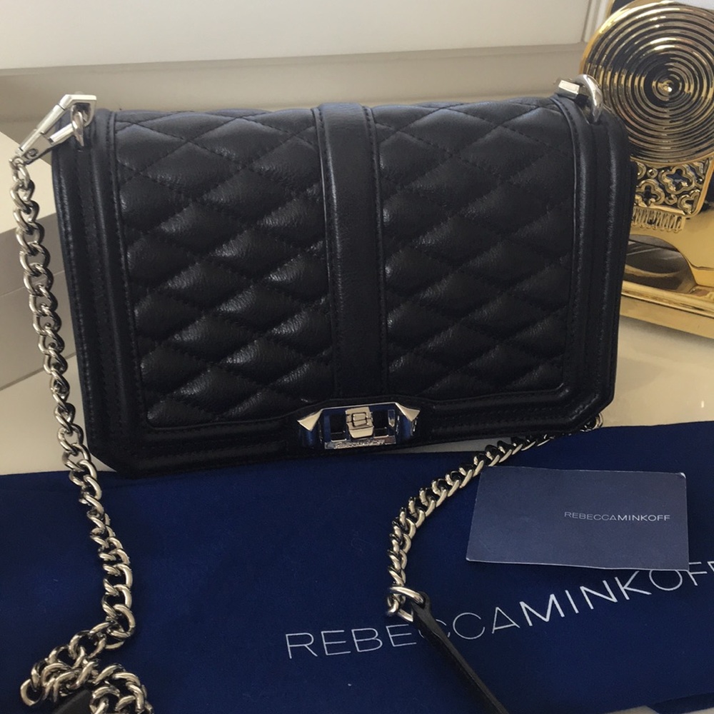 Rebecca Minkoff Quilted Crossbody🖤